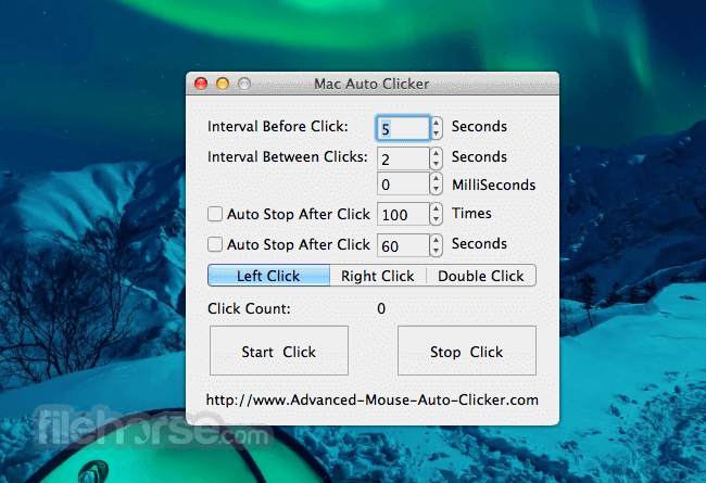how to auto click mac